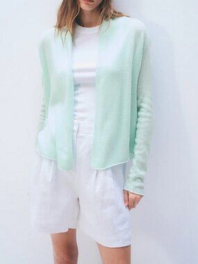 White + Warren Mini Trapeze Cashmere Cardigan - Small - NWOT  If new to shop, on
